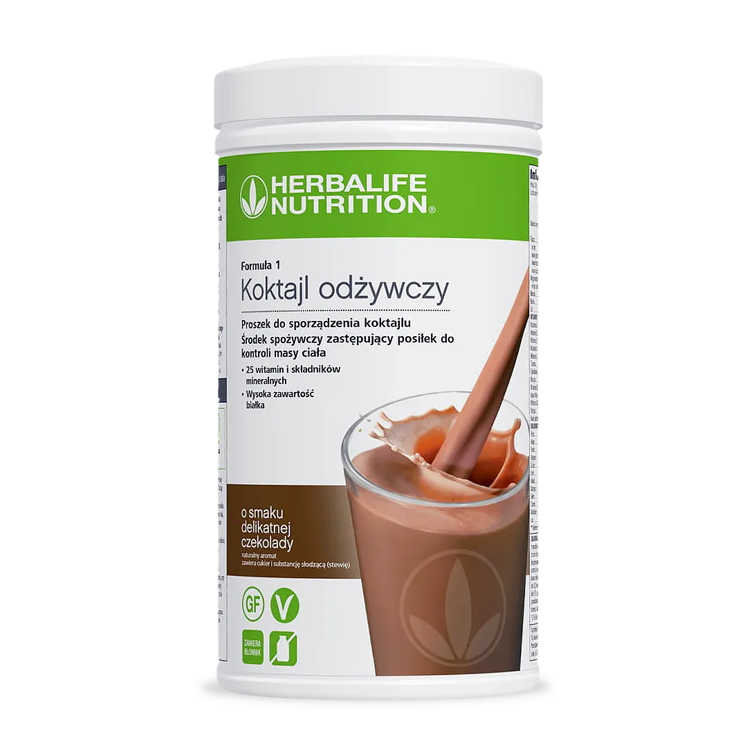 Koktajl Formuła 1 Herbalife delikatna czekolada 550g