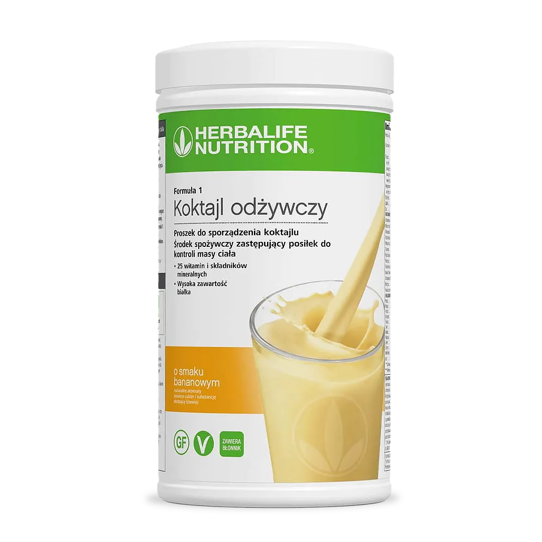 Koktajl Formuła 1 Herbalife bananowy 550g