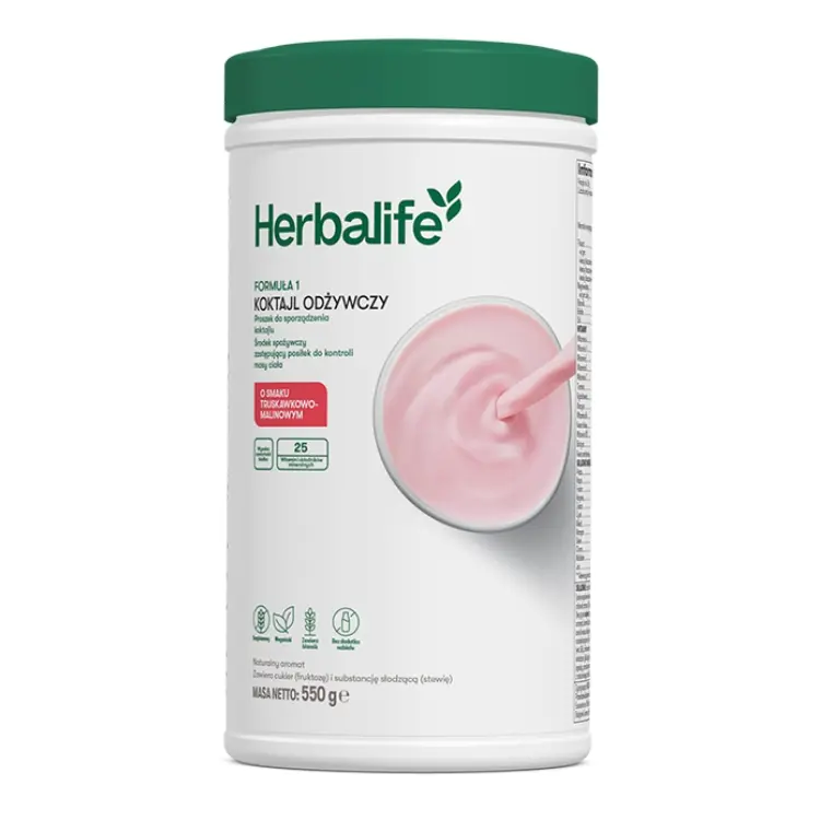 Koktajl Formuła 1  Herbalife truskawkowo-malinowy 550g